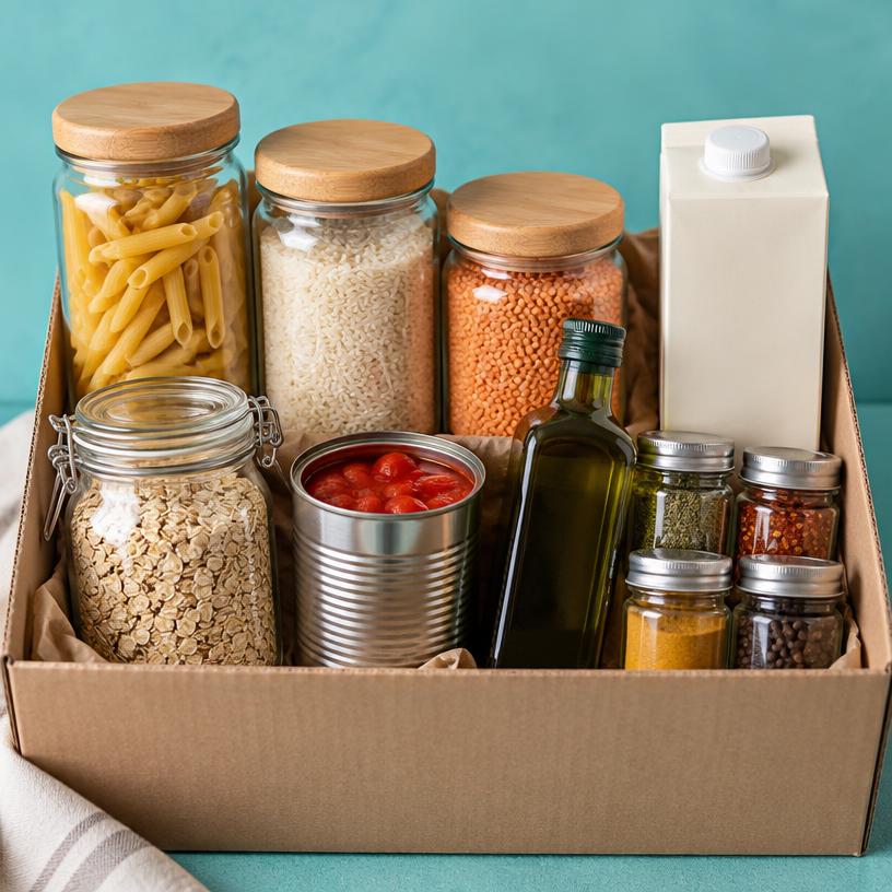 Sélection d’épicerie : féculents, légumineuses et ingrédients du quotidien
